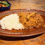 妙義極楽カリー&カフェ - チキンカリーライス