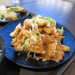 中華ダイニング 皆楽苑 - 油淋鶏定食(990円)