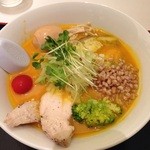 大勝軒 麺屋こうじ 越谷レイクタウン - ベジそば 味玉トッピング 900円