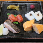 草庵 鍋島 - ごはんのお供、最高です