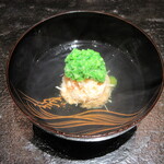 草庵 鍋島 - 毛蟹の真薯