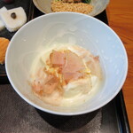 草庵 鍋島 - 嬉野温泉の温泉豆腐、とろとろに溶けます