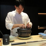 草庵 鍋島 - 西村料理長