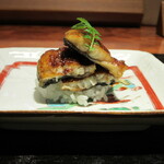 草庵 鍋島 - 鰻の皮目がパリパリ!!