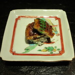 草庵 鍋島 - 蒸した糯米と炭火地焼きの鰻