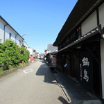 草庵 鍋島 - 酒蔵通りを観光して帰ります