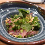 お酒とお肴 ふふふ - ハガツオたたき