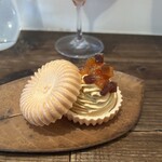 料理店Lobélie - フォアグラ最中　2013