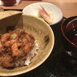 天ぷら 銀屋 - かき揚げ丼