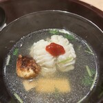 かみその - ハモのお吸い物