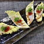 ふく千 立花 - ぶつ切りてっさ(4貫)