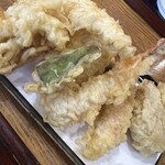狭山 翁 - 天麩羅盛り合わせ　1,050円