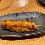 葛西 彦酉 - つくね。これも息子のオーダーなので味不明。