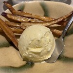 海龍 - バニラアイスと芋けんぴ