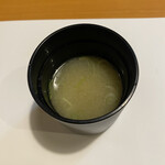 鮨 さかな - あら汁