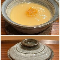 櫻木 - 蛤出汁の茶碗蒸し 白銀ゆりね クチコ