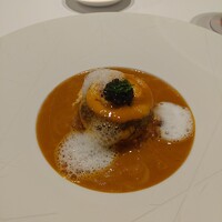 La Vallee d'Or - オマール海老と穴子ロールのムニエル、アメリケーヌソース