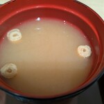 魚丼屋 - みそ汁