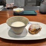 Refugeforestiere 五島 - 202509◆アミューズ・・ラタトゥイユ、トマト、カナッペで。