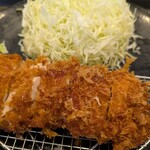 松のや - チキンカツ、アップ