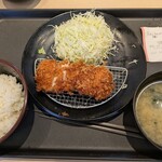 松のや - チキンカツ定食