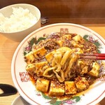 コトノハノアト - 麻婆鴨カレー麺～ご飯付き～