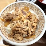 すき家 - ミニ牛丼