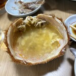 黄金寿司 - 蟹味噌熱燗