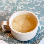 シャンティ - 超熱々提供が嬉しい"スープ"。