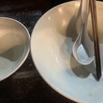 ラーメン・豚足 太吉 - 完飲完食(๑˃̵ᴗ˂̵)و 