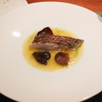 蒼 - 長井港さかな人長谷川さんより神経締めの黒むつ、くらげの本日仕立て