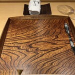 銀座 やまの辺 江戸中華 - おしぼり