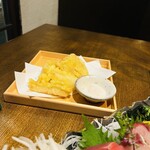 かぜんぐ - 筍の天ぷら