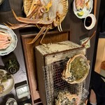 すし良 - 甲羅焼き