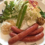 イノダコーヒ - 2011/10/28 ウインナーセット