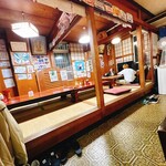 お食事処 しろま - 奥の座敷席です