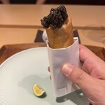 銀座 やまの辺 江戸中華 - 春巻き