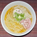 ヌードルアートギャラリーリョータテヅカ - 【限定】ガス海老ワンタン麺〜noodle art KANAZAWA Vol.2〜(2,200円)