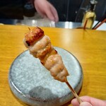 炉ノ鳥 - 京都 丹馬黒どりそで串 (手羽元)