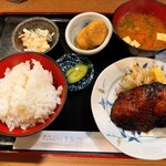 うお徳 - むつ照り焼き定食　1100円