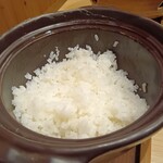 日本料理　伊せ吟 - つやつやのご飯