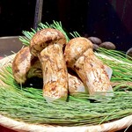 江戸前晋作 - 長野県産の松茸！　