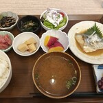 道の駅 いずみ山愛の里 - さばの味噌煮込みおばんざい定食1,200円（税込）