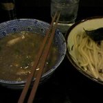つけ麺無心 - 暗いね　写真が