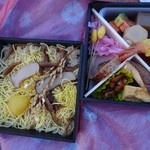 銀座大増 - 秋のお弁当　松茸入り