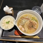 麺処 銀笹 - 塩ラーメン&半鯛飯