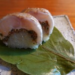 レストラン ナズ - シナノユキマス棒寿司