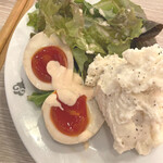福籠叉焼 - 料理写真:ポテトサラダ