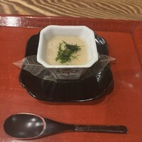鶏割烹 ならや - 突き出しの茶碗蒸し