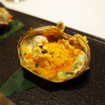 メゾン・ド・ユーロン - 丸ごと上海蟹の姿蒸し 黄色いオスは味噌とドロッとした白子を 2014.11.2x